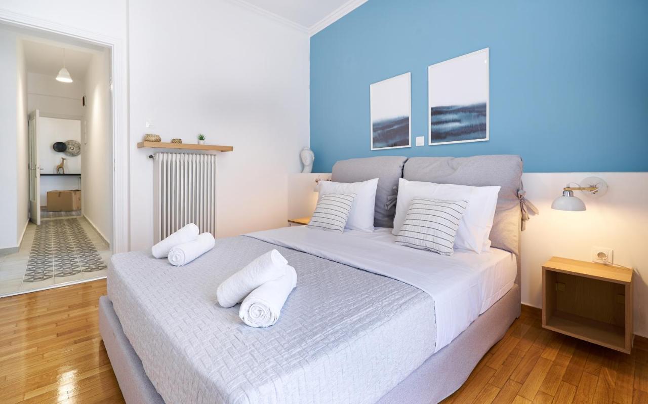 “Blue Oasis” In The Heart Of Koukaki! Apartment Athens Exterior photo